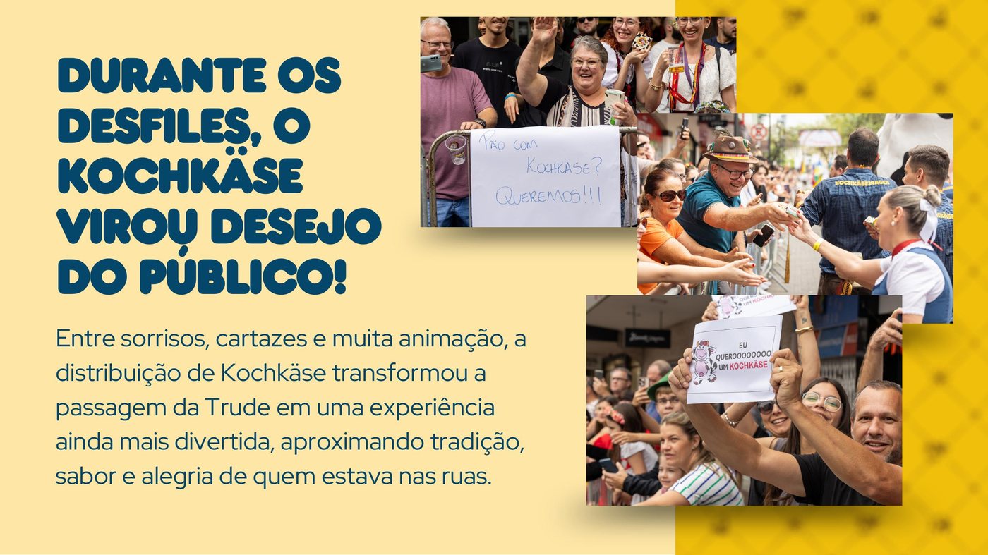 O Kochk&auml;se virou desejo do p&uacute;blico