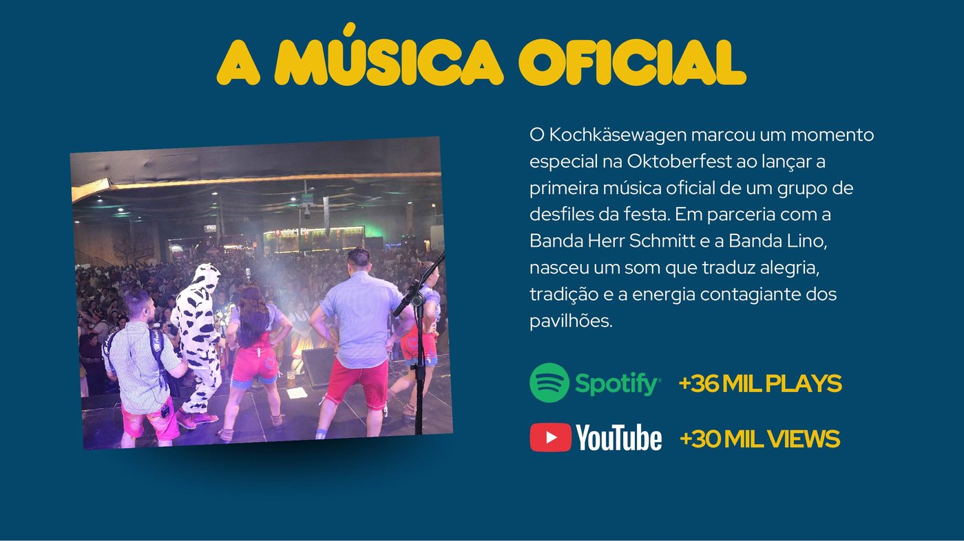 A m&uacute;sica oficial